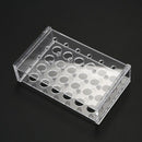 1.5Ml Centrifuge Tubes 11mm Dia Test Tube Plastic Rack Stand 24 Holes N1Q2