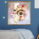 5D DIY Full Drill Diamond Painting Cross Stitch Embroidery Kit (Dog07)