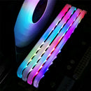 PC Memory RAM Cooler Cooling Vest Heat Sink 256 RGB Light Aluminum Heats Bj