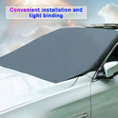With Magnetic Edges Windscreen Cover Sun Shade Car Protector Heat Reflective