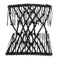 Bow Glass Bead Comb Ladies Party Hair Styling Double Slide Stretchy Clip
