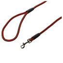 Artificial Leather Braid Dog Leash - S
