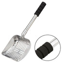 Metal Cat Litter Scoop With Deep Shovel And Long Handle Detachable Stainles T6V2