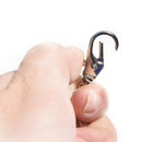 10pcs Lobster Clasp Keyring Keychain Short Chain Key Rings DIY Necklace Pendent-