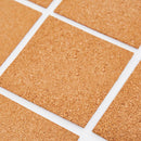 20Pcs Self-adhesive Square Cork Mat Coaster Mini Backing Sheet Newest Useful