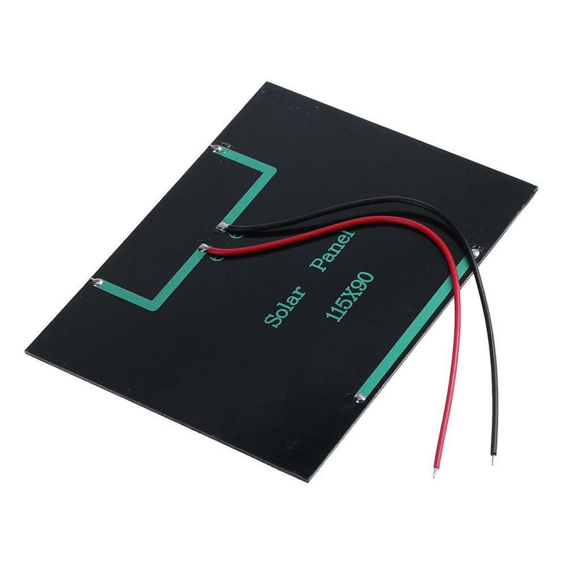 12V 1.5W Solar Panel Epoxy Polycrystalline Silicon DIY Battery Power Charge