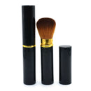 MeiNaiQi 1Pc Pro Retractable Dome Blush Brush Aluminum Eye Shadow Powder Bo