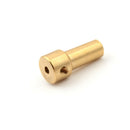 Brass 3.17mm Electric Drill Chuck JT0 Coupling Motor Shaft Coupler Clamp 3C