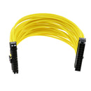 24 Pin Male to Female ATX Power Supply PSU Extension Cable Extender 30cm Yellow