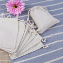 50Pcs Drawstring Jewelry Pouches Cotton Gift Bags Wedding Favors gifts  DHB