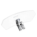 Motorcycle Windshield Extension Spoiler Windshield Deflector Adjustable Cli