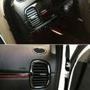 5Pcs/Set Car Styling Air Outlet Circle Cover Interior Mouldings Decoration