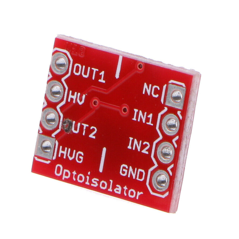 Red 2 Channel Opto-isolator Breakout For