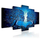 5Pcs Diamond Painting Full Round Drill Love Tree 5D Diamond Painting Embroi
