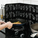 2X Kitchen Pan Anti-Splatter Oil Splash Cooking Shield Guard Screen Cover Frying