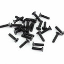 250 Pcs/Set M3 Screws Nuts Alloy Steel Hex Socket Screws Bolt With Hex Nuts