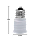 Edison Screw E12 CES To E14 SES Light Bulb Adapter Converter Holder Hot