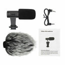 Portable Camera Microphone, Rabbit Hair Video Interview Microphone Directio O4B3