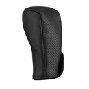 Black Synthetic Leather Car Auto/Manual Gear Shift Knob Protective Cover