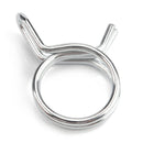70pcs Assorted Double Wire Spring Hose Clamps for Fuel Line Tube 6-18mm 7 Sizes