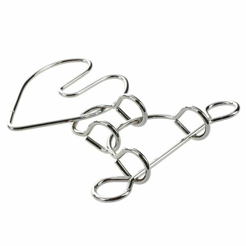 Heartbreak Wire Brain Teaser Metal Puzzle H4L7