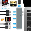 7 in 1 USB-C HUB Type C to 4K HDMI USB 3.0 Adapter SD Card Reader MacBook Pro