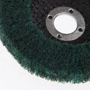 4pcs Scouring Pad Polishing Grinding Cleaning Abrasive Wheel for Foundry,
