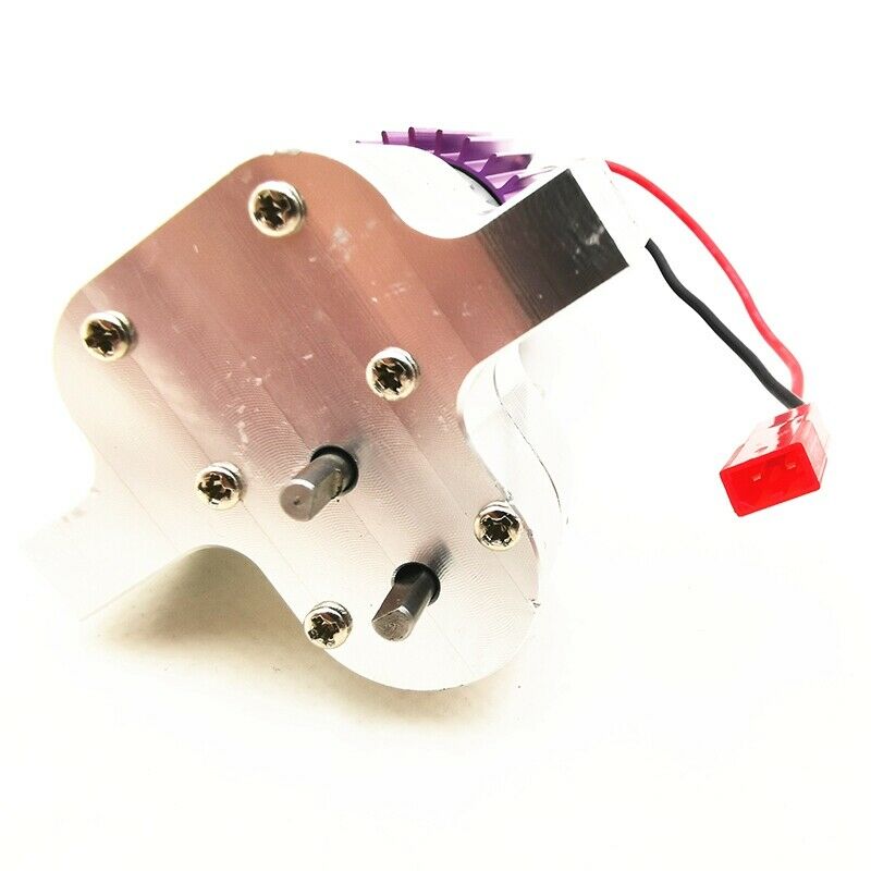 Upgraded Metal Transfer Gear Box With 370 Motor For Wpl 1/16 4Wd 6Wd Jjrc Q Q7W5