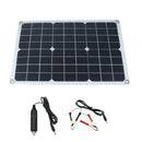 Hot 50W Solar Panel 12V/5V USB Solar Panel Regulator for Car Yacht RV Light