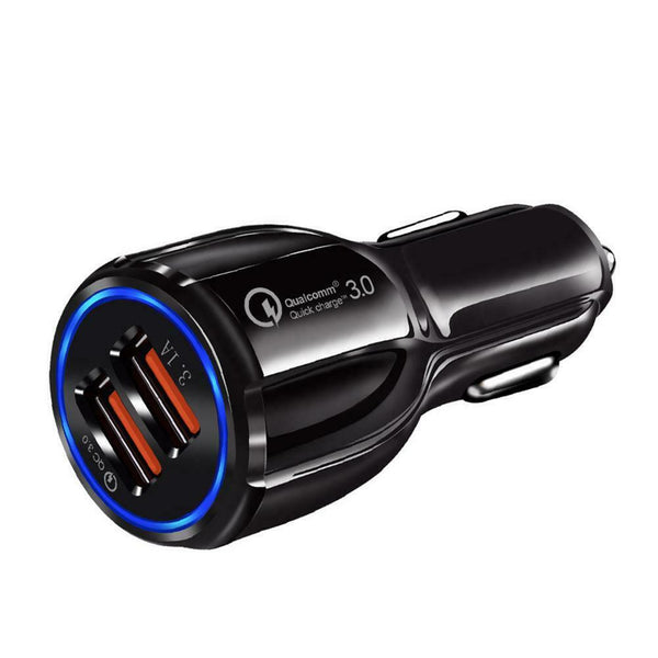 Quick Charge QC 3.0 USB Car Charger 3.1A Fast Charging Phone Charger Adapter