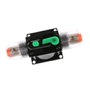 Car Stereo Audio Fuse Holder Inline Inverter 15A DC12V/24V/32V Car Push Button