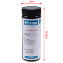100x H-11MA Urine Test Strip Reagent Strip 11 Urinalysis Anti-VC Interference OZ