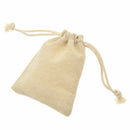 30 Pcs Small Drawstring Burlap Linen Jewelry Pouch Wedding Favor Gift Bags