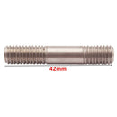 Stainless Steel Stud Nuts M8X1.25 42mm W/flange for T25 T28 Exhaust new hot