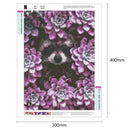 5D DIY Full Drill Diamond Painting Animal Flower Cross Stitch Mosaic Kit