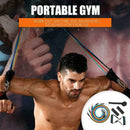11pcs/set Pull Rope Fitness Exercises Resistance Bands Rope Fitness Pull M7J7