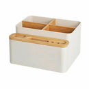 Simple Japan Style Detachable Desktop Storage Box For Remote Control Mobile T1A2