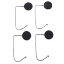 4 Pieces Christmas Stocking Holders Mantle Hooks Hanger Christmas Stocking A Nw