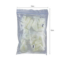 500pcs/bag Natural Flat Shape False Nail Art Tips UV Gel Manicure Tools (1)