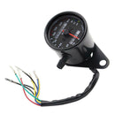 16000RPM 12V Motorcycle LCD Digital Speedometer Odometer Tachometer Gauge