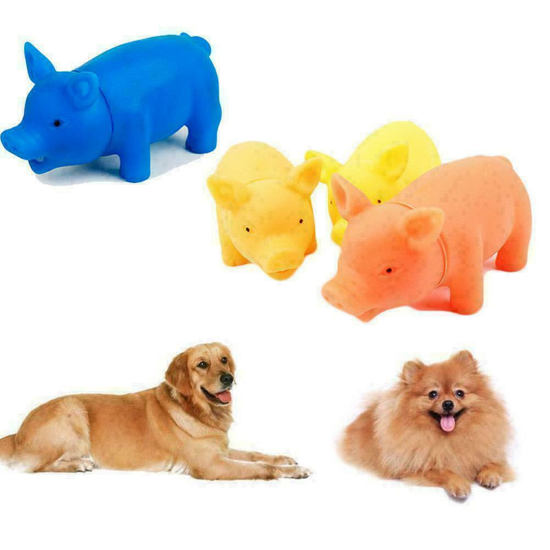 Pet Puppy Supplies Chew Squeaker Squeaky Rubber For Dog Toys Play Sound L5G K4T5