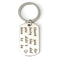Thank You for Being The Dad You Didn't Have To Be Stainless Letter Key chain  Z