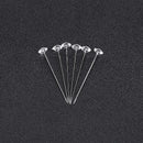 100pcs Rhinestone Head Sewing Pins Stitching Needles DIY Dressmaking Tool 6x A