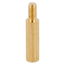 100pcs Male to Female Thread PCB Board Brass Pillars Standoff M2 x 10mm