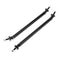 2pcs Universal Front Bumper Lip Splitter Strut Rod Support Adjuste 150mm Black