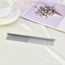 Pet Comb Dog Metal Double Row Teeth Brush Grooming Hair Stainless Steel Comb J8