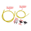 2 Fuel Line Filter Primer Bulbs For Craftsman Poulan Chainsaw Blower Trimmer Hot