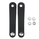 Accordion Bellows Strap Clasp PU Leather, Centre Distance Optional 10.2cm