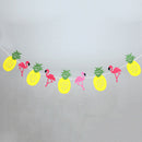 Summer Flamingo Pineapple Garland Party Confetti Hawaiian Beach Table Decor