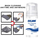 30ml Clothing Foam Travel Anti Dust Dry Cleaning Agent Stain Remove Wash Free
